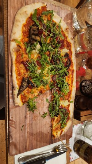 ^highly recommended the pizza at Wildwood in Plymouth