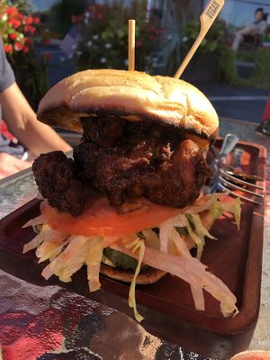 Fried “chicken"  at Brooklyn Organic Kitchen in Mahopac