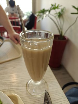Plant-based milk tea #Veganuary at The Vegan Plate in Tainan