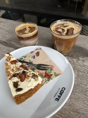 coffee  at Coffe am Carlsplatz in Dusseldorf