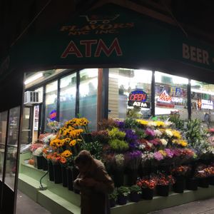 Outside of store at Flavors NYC in New York City