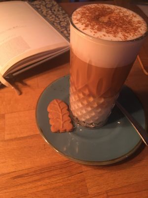 Pumpkin Spice Latte mit Hafermilch  at Treibgut in Cologne