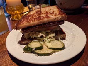 BLT sandwich at Cloak & Dagger in Cleveland