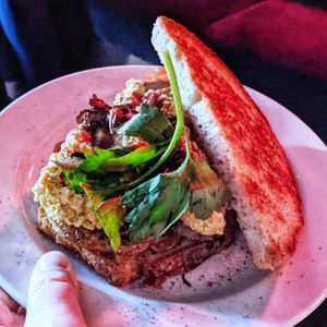 Eggs and Toast at Cloak & Dagger in Cleveland