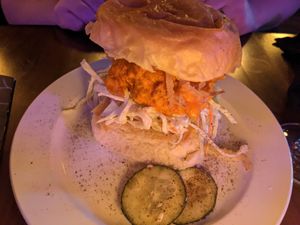 Ms Olympia (buffalo chicken) at Cloak & Dagger in Cleveland