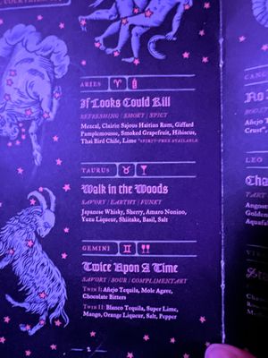 Walk in the woods drink was outstanding  at Cloak & Dagger in Cleveland