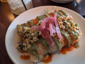 Antojitos (tamales) at Cloak & Dagger in Cleveland