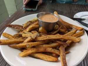 House fries at Cloak & Dagger in Cleveland