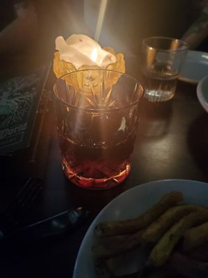 Ring of the Dead cocktail at Cloak & Dagger in Cleveland