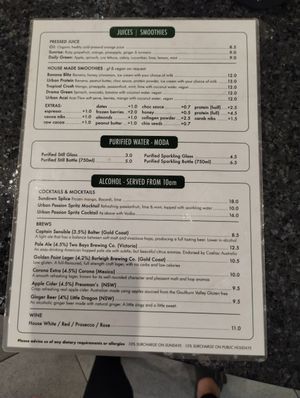  at Urban Eatery & Cafe in Broadbeach