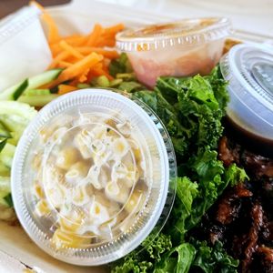 Vegan Bibimbap at Planted PDX in Portland