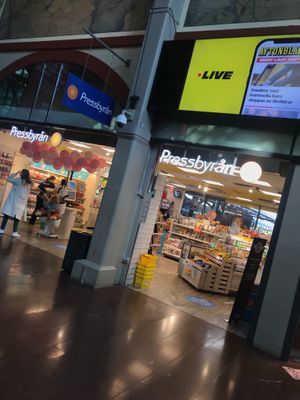 exterior of 1 venue at Pressbyrån in Gothenburg