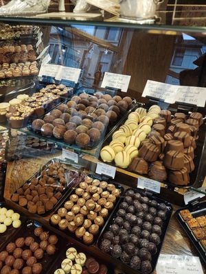 Vegan chocolates at Friars in Ambleside