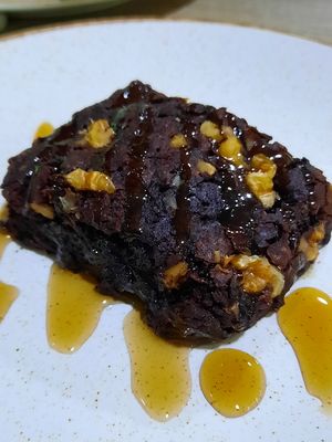 Vegan Brownie  at Just Vegan - Marina Walk Pearl in Dubai