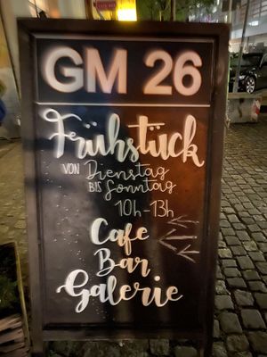 the board at GM 26 in Berlin