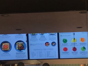 menu at PALÆO in Copenhagen