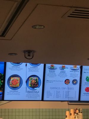 menu at PALÆO in Copenhagen