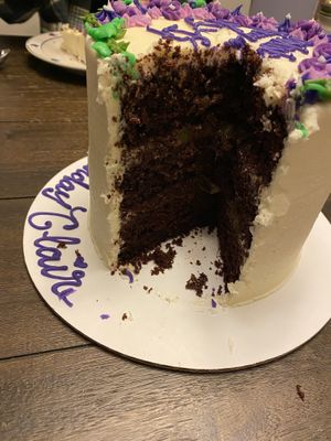 3 layers at Corina Bakery in Tacoma