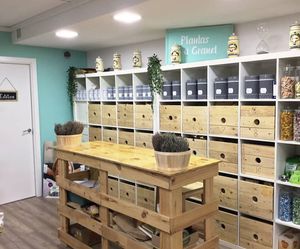 Gran variedad de plantas medicinales, tés, infusiones y especias todas a peso  at Herbolari Montserrat in Barcelona