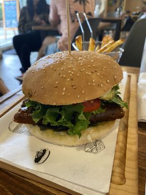 Hamburguesa Argentina   at Siempre Viva in Mexico City