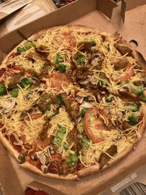   at Domino's Pizza in Frankfurt