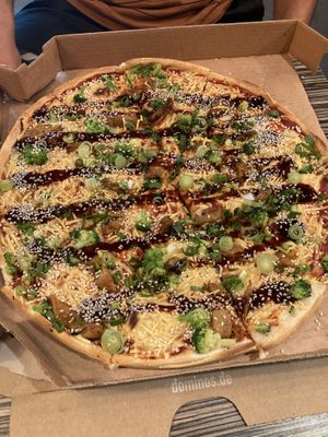   at Domino's Pizza in Frankfurt