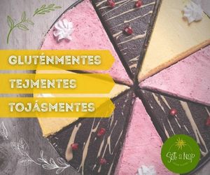 Their advertisement at Süt a Nap Vegán Bisztró in Miskolc