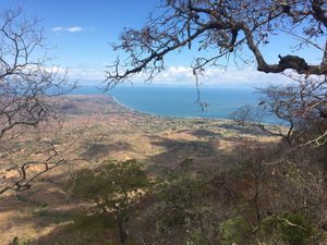 Amazing views down to the lake! at The Mushroom Farm in Livingstonia
