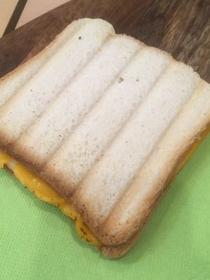 Vegan toast at efrem in Turin