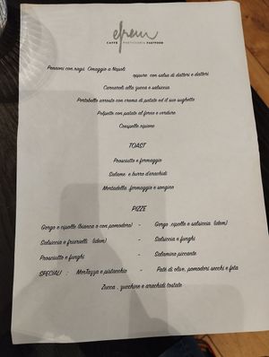 The location is 100% vegan (according to owner) even if the menu doesn't state it at efrem in Turin