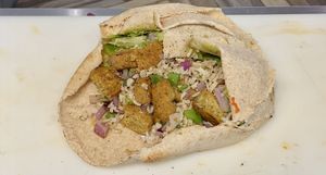 Here today’s winner!  at Pita Pit in Bathurst