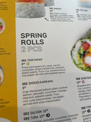   at Yuzu Sushi in Bathurst