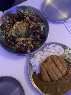 The greatest meal :) at 404Plant in Hong Kong Island