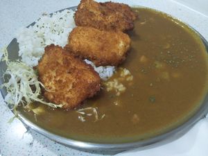 Katsu tofu curry at 404Plant in Hong Kong Island