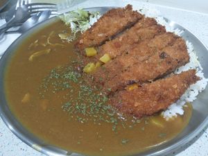 Omnipork curry at 404Plant in Hong Kong Island