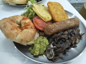 All day breakfast at 404Plant in Hong Kong Island