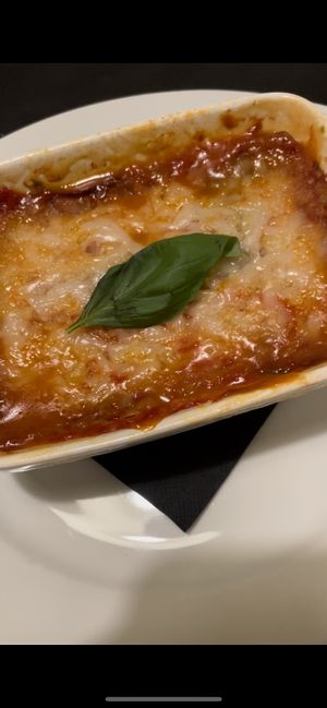 parmigiana alle melanzane   at MiBiò bistrot in Milan