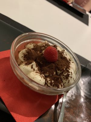 Tiramisu   at MiBiò bistrot in Milan