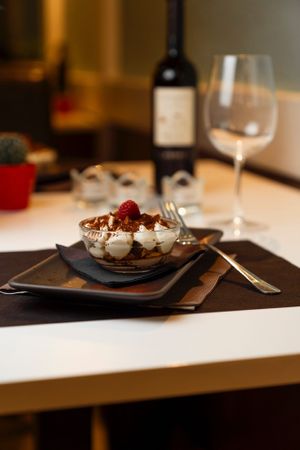 Tiramisù at MiBiò bistrot in Milan