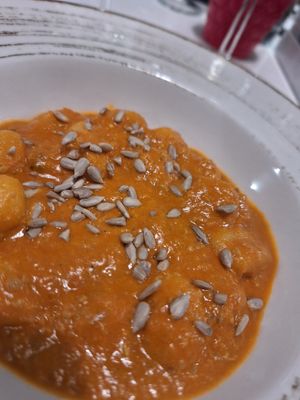 Gnocchi at MiBiò bistrot in Milan