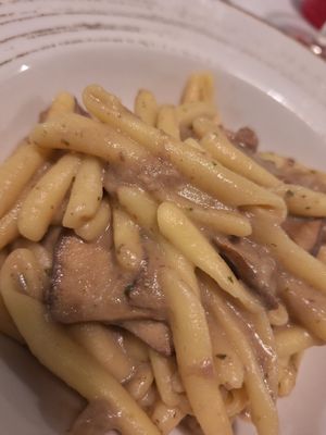 Strozzapreti at MiBiò bistrot in Milan