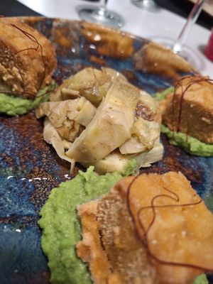 Tempeh at MiBiò bistrot in Milan