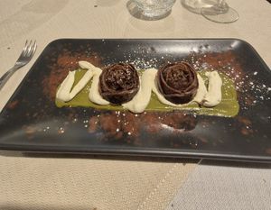 Dolce al miglio e cocco at MiBiò bistrot in Milan