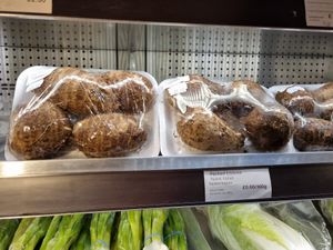 Cool fruit and veg available! at Japan Centre in London