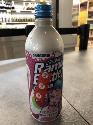 Japanese soda at Japan Centre in London