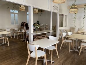 Lovely ambiance  at Plant Vibes Cafe in Bowen Hills