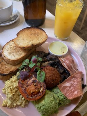   at Plant Vibes Cafe in Bowen Hills