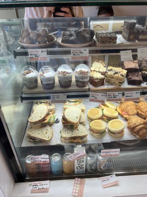 Cabinet food  at Plant Vibes Cafe in Bowen Hills