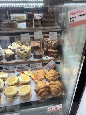 Cabinet food  at Plant Vibes Cafe in Bowen Hills