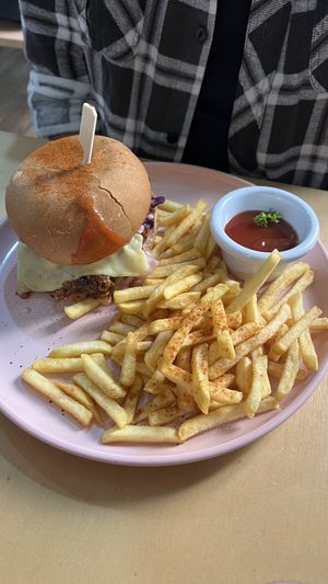   at Plant Vibes Cafe in Bowen Hills